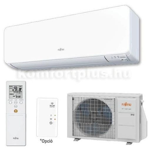 FUJITSU DESIGN ASYG09KGTF/AOYG09KGCA oldalfali monosplit klíma 2,5 kW 