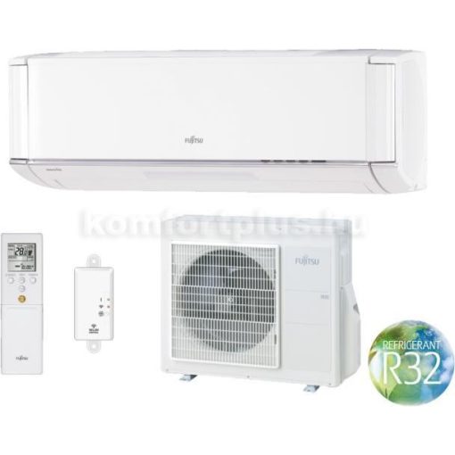 FUJITSU NOCRIAX SOROZAT ASYG12KXCA/AOYG12KXCA oldalfali monosplit klíma  3,4 kW