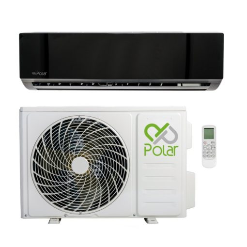 Polar SIEH0025SDR/SO1H0025SDR Rainbow oldalfali monosplit klíma 2,5kw black/silver